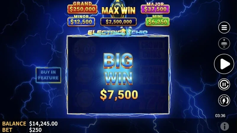 Electric Chip - endelig innsamling av Electric Coins av samleren med en fast Jackpot